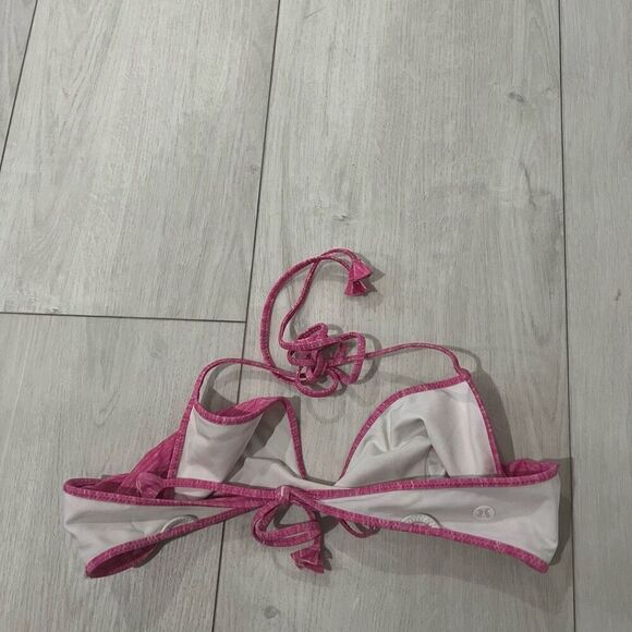 lululemon pink reversible bikini top size 4 - Picture 5 of 7
